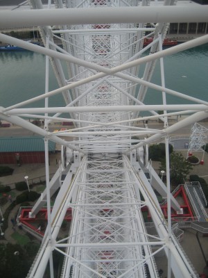 ferris wheel on navy pier ferris wheel on navy pier